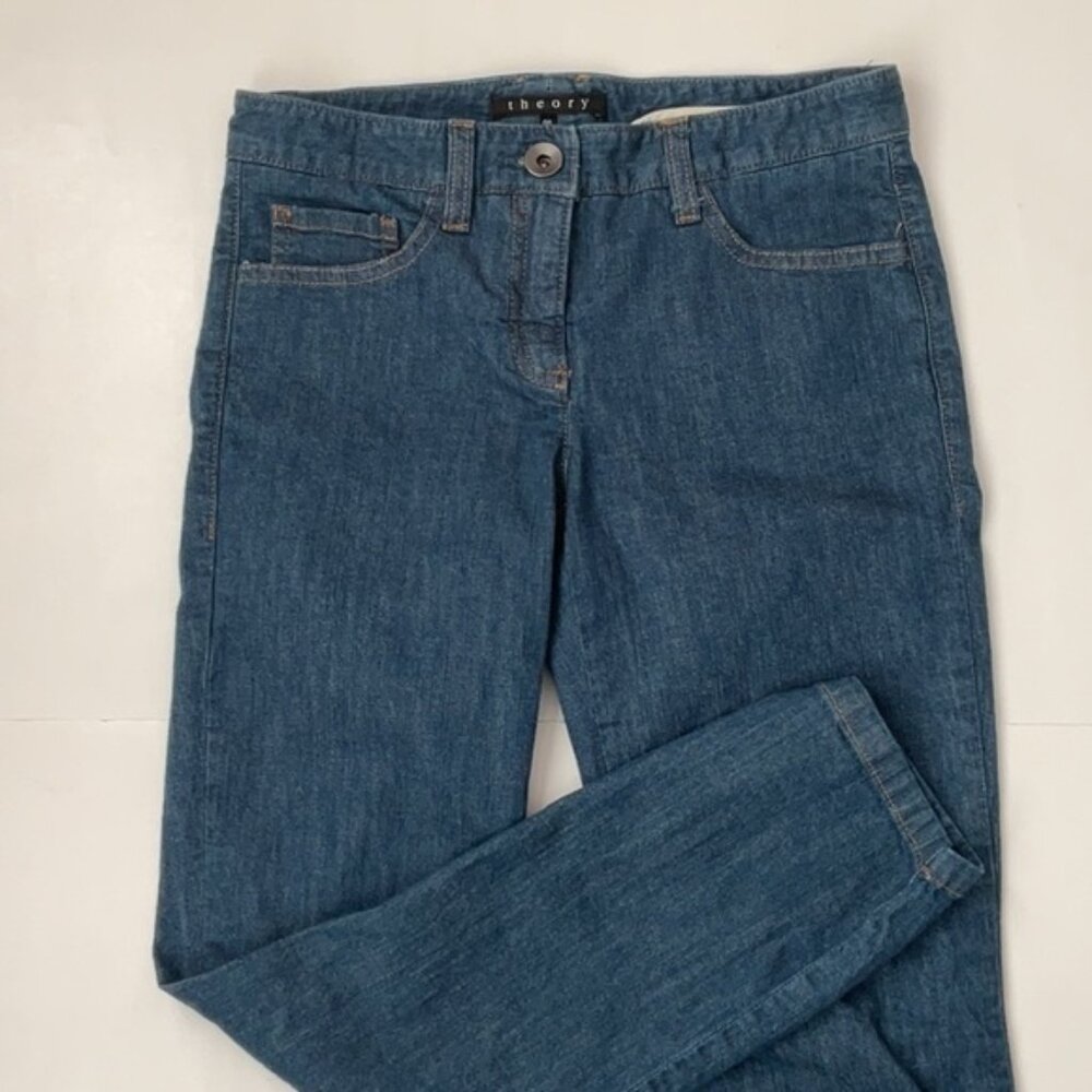 Theory Skinny Ankle Jeans